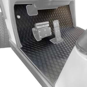 Picture of Xtreme Floor Mats for EZGO TXT / Workhorse / Express S4 / Valor / Cushman / Navitas (TXT Frame) - Black/Grey