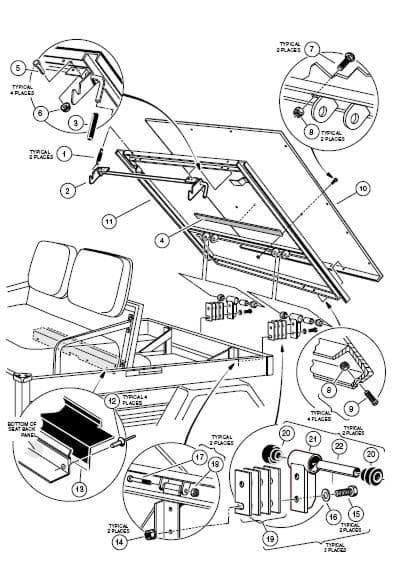 Picture of Assembly, Tilt Bed Hinge Weld