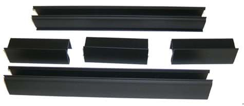 Picture of Complete channel kit for fold-down windscreens